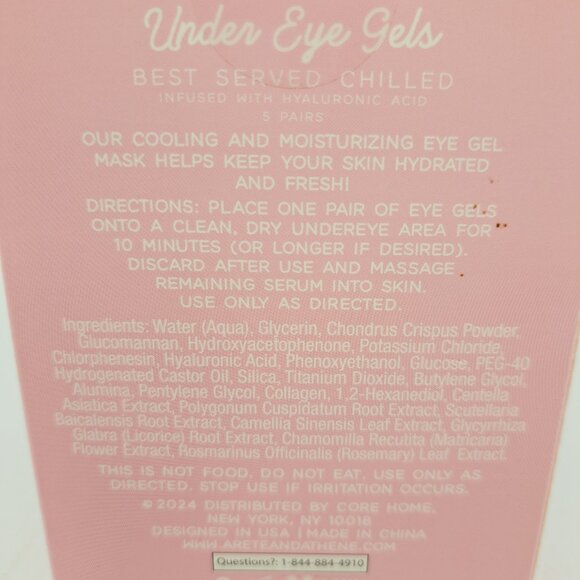 Holiday Under Eye Gel Chilled Masks 10 Pairs In Christmas Stocking Stuffer Gifts - Picture 4 of 6